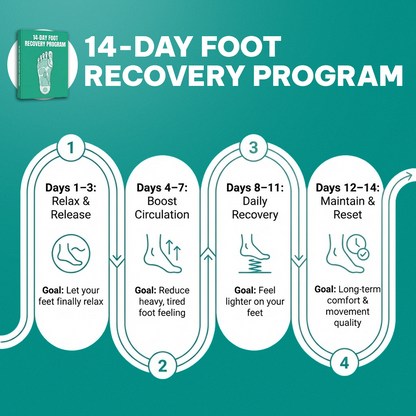 FootRelief™ Pro 2.0 + 14-Day Deep Foot Recovery Program